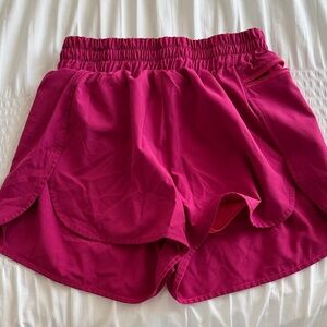 Amazon Women's Pink Athletic Shorts